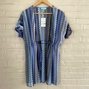 NWT Aruba Blue Women’s Swim Beach Pool Coverup